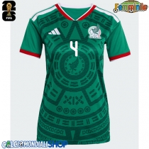 Maglie da calcio Messico Edson Alvarez #4 Prima Maglia Femminile Mondiali 2026  Manica Corta